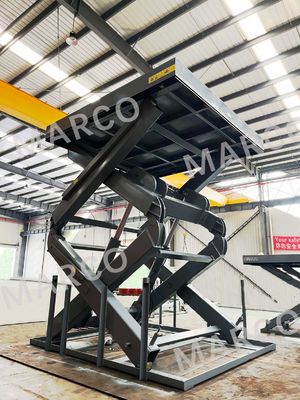 M6.5-100270-D22HK Mesa de elevación de tijeras hidráulicas de 10 toneladas para el muelle de carga