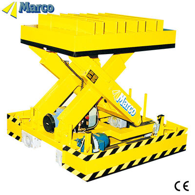 Mesa elevadora Marco de 8 a 10 toneladas con tijeras simples con certificación CE y diseño aislante